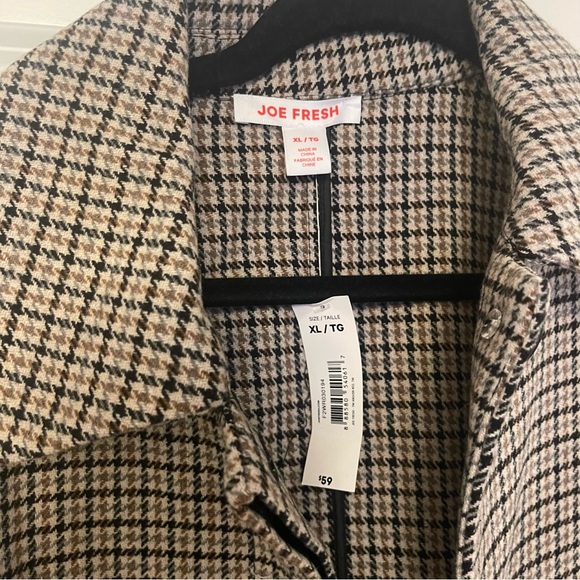 NWT Joe Fresh Houndstooth Jacket - Picture 5 of 6